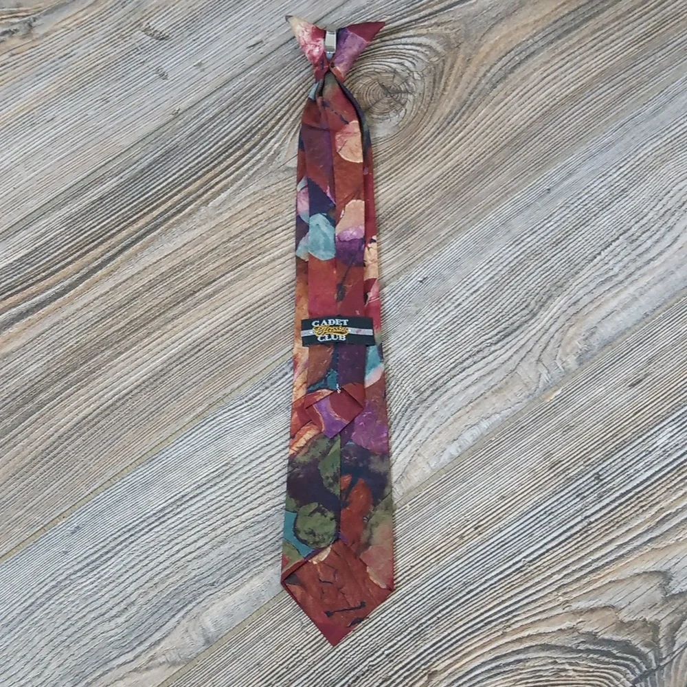 Vintage Cadet Club Classic Snap On Tie